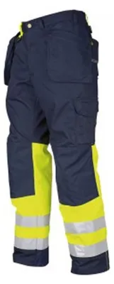 Obrázek produktu pro Projob - Pracovní kalhoty "6502" unisex, pánské/dámské, vysoká viditelnost ET1207 (42S) (Žlutá)