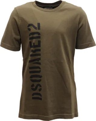 Immagine prodotto di 8398AH maglia bimbo DSQUARED2 green Cotone t-shirt kids