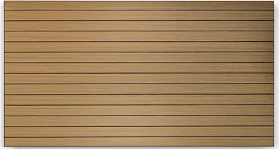 Produktbild von Selbstklebende Wandpaneele 3D Holzoptik – Fliesenaufkleber PVC – Wandverkleidung ohne Bohren – zuschneidbar – Hellbraun 60x300 cm – für glatte Innenflächen