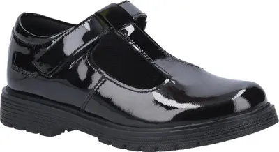 Produktbild von Hush Puppies - Mädchen Schul-Uniform-Schuhe "Gracie", Leder FS7636 (29 EU) (Schwarz)