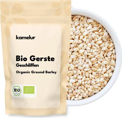 Produktbild von Kamelur® Bio Gerste geschliffen 1 kg
