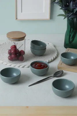 Produktbild von Hermia Concept, X00019049, Schüsselset (6-teilig), Mehrfarbig, 100 % KERAMIK-STEINZEUG, 8 cm