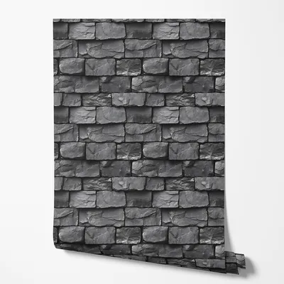 Zdjęcie produktu dla Tapeta Samoprzylepna Kamień Efekt 3D Szary Do Sypialni Salonu Jadalni 2.5m x 0.5m