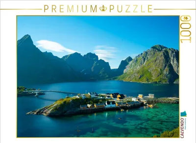 Produktbild von CALVENDO Puzzle Sakrisøy | 1000 Teile Lege-Größe 64x48cm Foto-Puzzle für glückliche Stunden