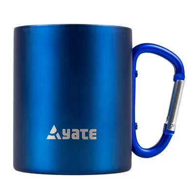 Immagine prodotto di YATE Tazza con moschettone COLOR 0,3 l in acciaio inox - blu