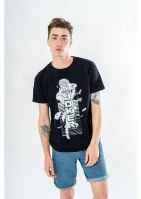 Produktbild von Rubies The Joker Adult Uni Black Jester T-Shirt - Xl