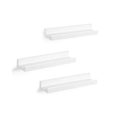 Produktbild von Famanu Wandregal vielseitig - Weiß - 44x17x17cm
