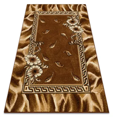 Image de BCF Tapis Morad TRIO fleurs, feuilles classique - marron marron 300x400 cm
