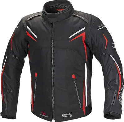 Produktbild von Büse Mugello Motorrad Textiljacke, schwarz/rot, L