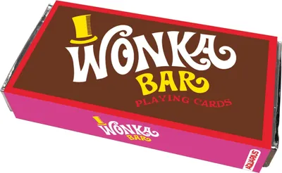 A box of Wonka Bar playing cards.