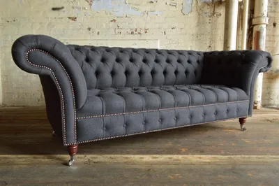 Obrázek produktu pro Chesterfield 3 místná XXL čalouněná sedací souprava velká pohovka 2016-39-