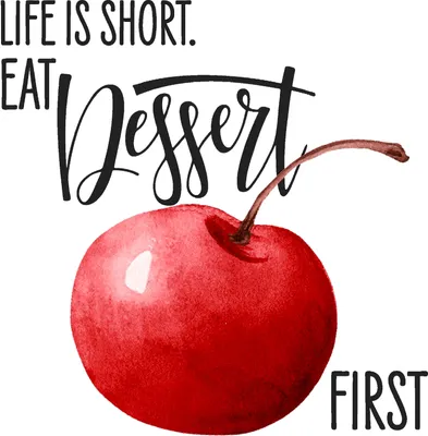 Produktbild von 20 Servietten Dessert First - Zuerst Dessert 33x33cm