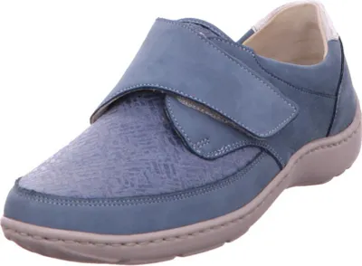 Produktbild von Waldläufer Henni-Soft, Ortho-Tritt, Denver (Nubukled.) / Stretch, denim silber, Weite H 496H31-320-263 39
