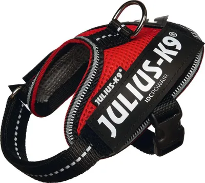 Image de Julius K9 IDC Powair - Harnais pour chien - Rouge - XXXS - 29-36 cm