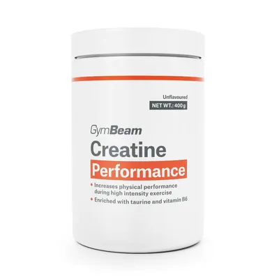 Produktbild von GymBeam - Creatine Performance 400 g ohne Geschmack