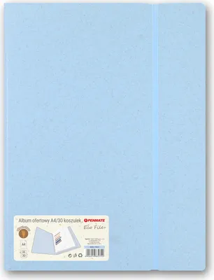 Image de Album de présentation A4 30 feuilles bleu PENMATE