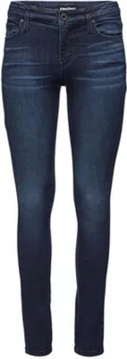 Dunkelblaue Kletterjeans Forged Denim von Black Diamond; eng geschnitten; ideal für Damen.