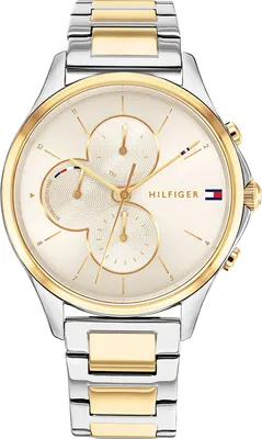 Produktbild von Tommy Hilfiger Multi Zifferblatt Quarz Uhr für Damen Edelstahlarmband