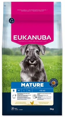 Image de EUKANUBA Mature Small riche en poulet 3kg