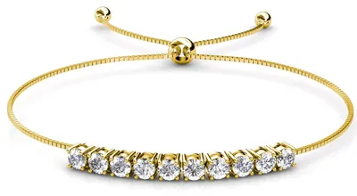 Productafbeelding van Crystal Mia Armband van Goud met Kristallen