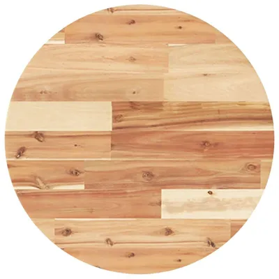 Image de vidaXL Plateau de table Rond Ø50x2 cm Bois massif Acacia
