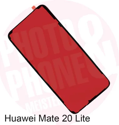Produktbild von Huawei Mate 20 Lite Akkudeckel Klebefolie Kleber Backcover Rahmen Adhesive Dichtung Neu