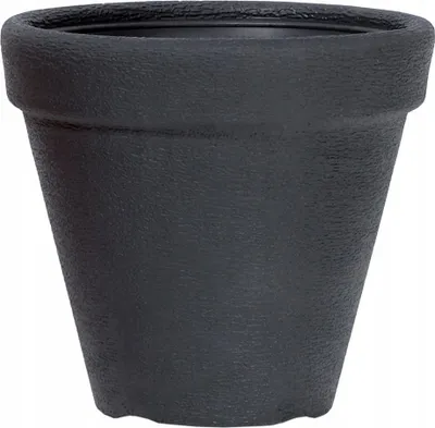 Produktbild von Klassischer runder Blumentopf DBC40 | Anthrazit