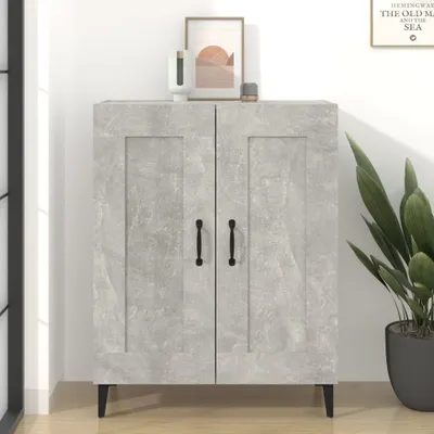 Produktbild von vidaXL Sideboard Betongrau 69,5x34x90 cm Holzwerkstoff