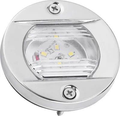 Image de 12V Marine Boat Transom White LED Stainless Steel Waterproof Anchor Stern Navigation Light