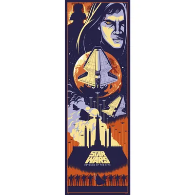 Produktbild von Poster Tür star wars Episode iii