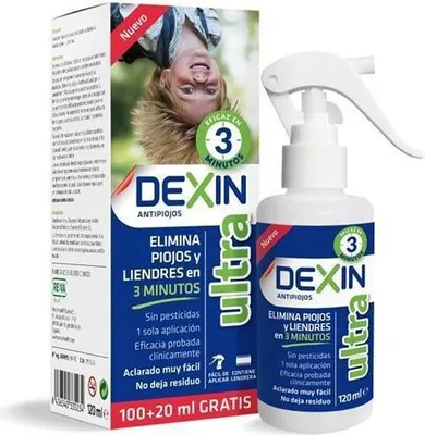 Produktbild von Dexin Anti-Läuse und Nissen 120 ml Geschenk-Haargummi mit Teebaum