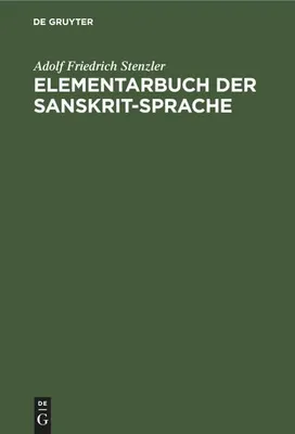 Produktbild von Elementarbuch der Sanskrit-Sprache
