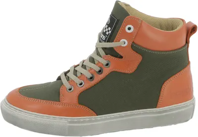 Image de Helstons Maya Chaussures de moto pour femmes (Olive/Orange,36)