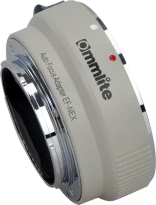Produktbild von COMMLITE CM-EF-NEX Canon EF/EF-S-Bajonett-Adapter128 g