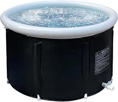 Produktbild von Famanu Badewanne für Eisbad - 89x55cm - Schwarz