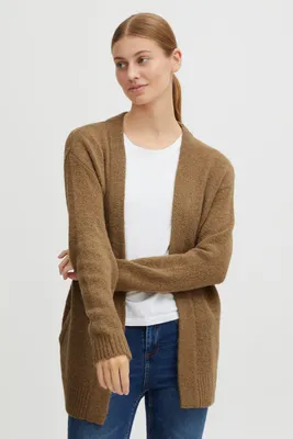 Produktbild von OXMO OXSally - 21800089ME Damen Strickjacke Cardigan Fein-Strick