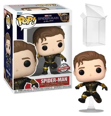 Immagine prodotto di Spider-Man:Senza via di ritorno Funko POP! Figura da collezione in PVC - Spider-Man smascherato (1073) (AAA-Anime Exclusive)