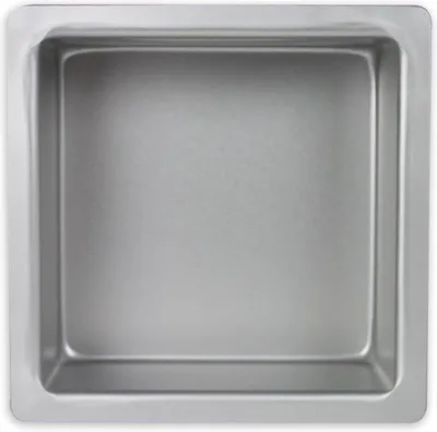 Produktbild von Famanu Backform Quadratisch - Geanodisiertes Aluminium - 178 x 178 x 102 mm - Silber