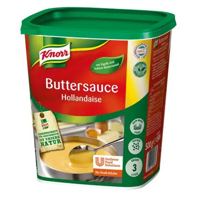 Produktbild von Knorr Buttersauce Hollandaise für Ihre Kreationen ergibt 3 Liter 500g