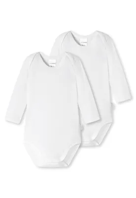 Produktbild von Schiesser Babys Unisex 2PACK Bodies 1/1 62 weiss Pack (Mehrfach)