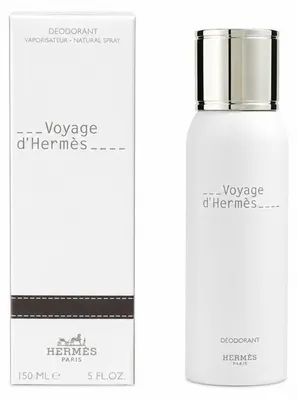Zdjęcie produktu dla Hermes Voyage d’Hermès, Mężczyźni, Perfumowany dezodorant, Dezodorant w spreju, Spray, 150 ml, Uniwersalne