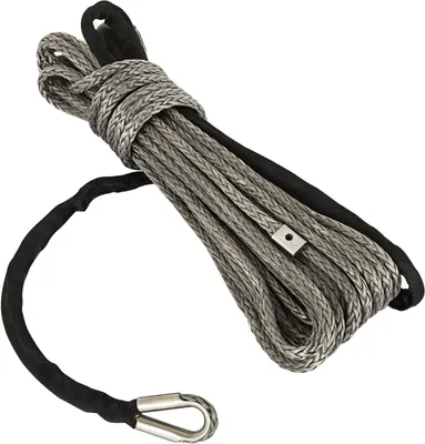 Produktbild von Synthetisches Windenseil XATV LIS54444 GRAU 5 mm/ 15m 2,5t Seil für Seilwinde Zugseil Kunststoffseil Quad ATV Geländewagen