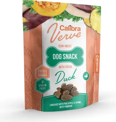 Obrázek produktu pro Dog Verve Semi-Moist Snack Fresh Duck 150g