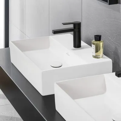 Produktbild von Villeroy & Boch Memento 2.0 Aufsatzwaschtisch 50 cm mit Hahnloch, ohne Überlauf