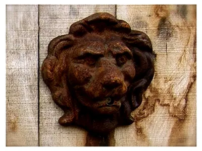 Produktbild von Löwenkopf Wasserauslauf für Wandbrunnen - Wanddekoration - Speier