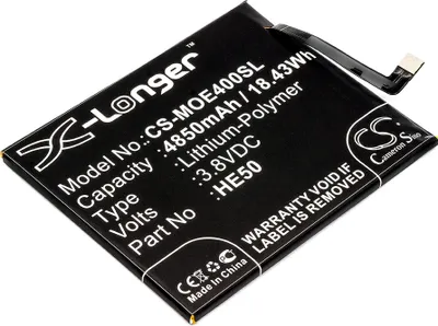 Zdjęcie produktu dla TECHTEK Bateria kompatybilny z [Motorola] Moto E4 Plus, Moto E5 Plus, XT1765, XT1766, XT1767, XT1768, XT1770, XT1771, XT1774, XT1775, XT1776, XT1924,