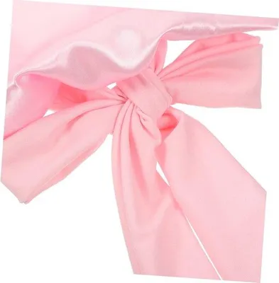 Produktbild von Satin-Schlafhauben – Set mit 4 Stück – Haarschutzkappen für die Nacht – Verstellbares Band – Rosa