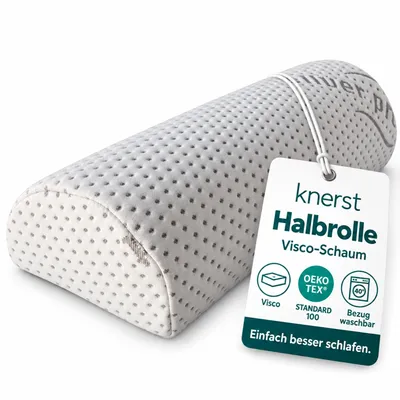 Produktbild von KNERST Halbrolle - Orthopädische Lagerungsrolle aus Memory Foam