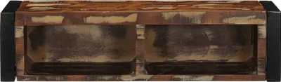 Immagine prodotto di Mobile Porta TV Multicolore 80x30x25 cm Legno Massello Recupero