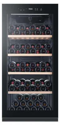 Immagine prodotto di Haier HWS116GAE Cantinetta vino con compressore Libera installazione Nero 116 bottiglie